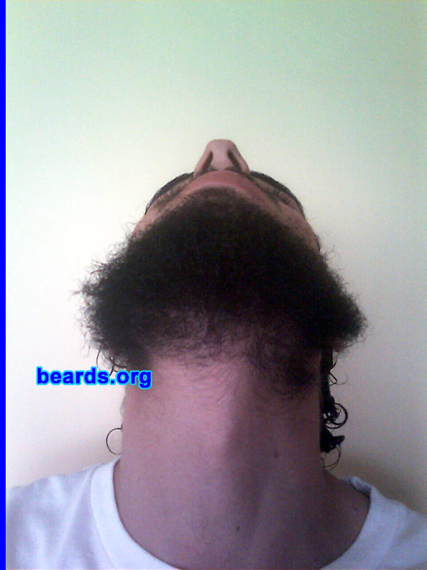 Josant J.
Bearded since: 2009.  I am an experimental beard grower.

Comments:
I grew my beard because it's amazing to have a beard.

How do I feel about my beard? Enormously proud.
Keywords: full_beard