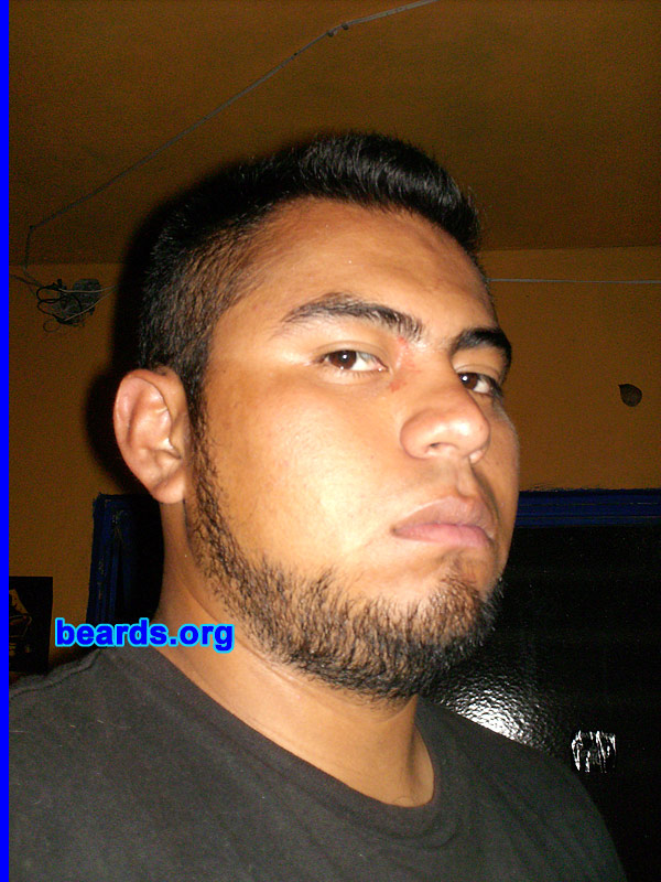 Juan de DiÃ³s
Bearded since: 2000.  I am a dedicated, permanent beard grower.

Comments:
I grew my beard because I think the beard is a great way to be individual.  It shows my attitude in life.

How do I feel about my beard?  Great!!
Keywords: chin_curtain