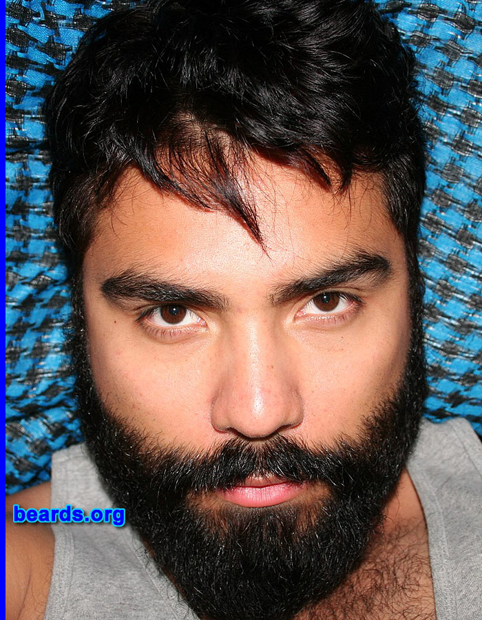 Jonathan G.
Bearded since: March 2013. I am a dedicated, permanent beard grower.

Comments:
Why did I grow my beard? Because I love it! Makes me feel like a Sir, a Sultan of the Middle East.  Hahaha.

How do I feel about my beard? Proud of my features.
Keywords: full_beard