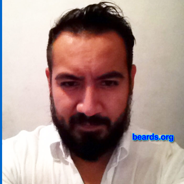 Luis G.R.
Bearded since: 2013. I am an occasional or seasonal beard grower.

Comments:
Why did I grow my beard? I really like my beard.

How do I feel about my beard?  I feel comfortable. It makes a difference.
Keywords: full_beard