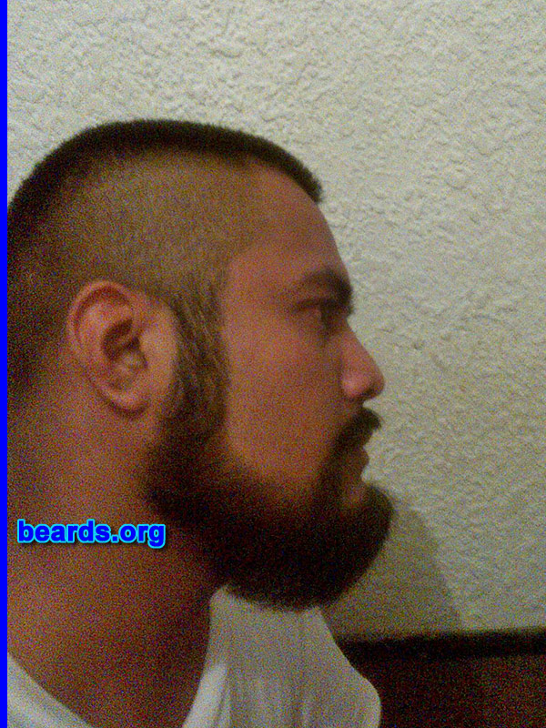 Miguel B.
Bearded since: 2012. I am an occasional or seasonal beard grower.

Comments:
Why did I grow my beard? First I grew it out of curiosity.  Then I liked the beard on my face.

How do I feel about my beard? I like it because the beard gives me a different face.
Keywords: full_beard