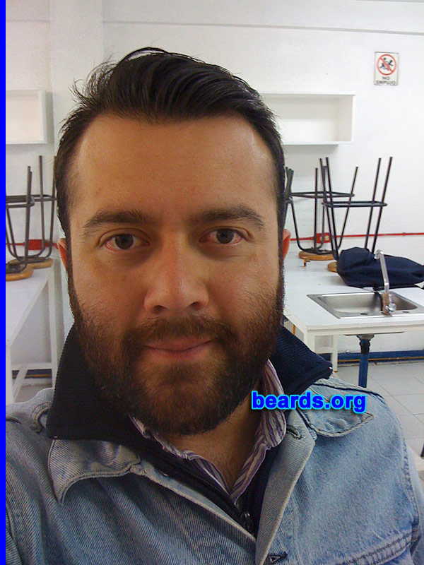 Romeo S.
Bearded since: 2013. I am an experimental beard grower.

Comments:
Why did I grow my beard?  'cause I'm the man!

How do I feel about my beard? I like it.
Keywords: full_beard