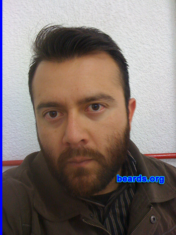 Romeo S.
Bearded since: 2013. I am an experimental beard grower.

Comments:
Why did I grow my beard?  'cause I'm the man!

How do I feel about my beard? I like it.
Keywords: full_beard