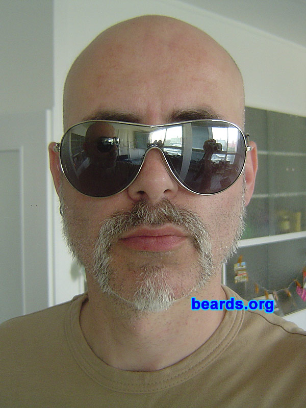 Bert
Bearded since: 1993.  I am an experimental beard grower.

Comments:
I grew my beard because I wanted to look independent.

How do I feel about my beard? It's a confirmation that I'm a man.
Keywords: horseshoe goatee_only
