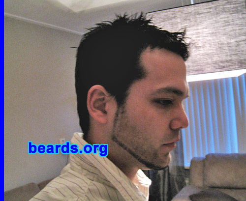 Ben
Bearded since: age sixteen.  I am an occasional or seasonal beard grower.

Comments:
I grew my beard because I like to style. In the picture you see a chin curtain with light stubble separated with a line. My own creation :)

How do I feel about my beard? Good.  Happy with it.
Keywords: chin_curtain