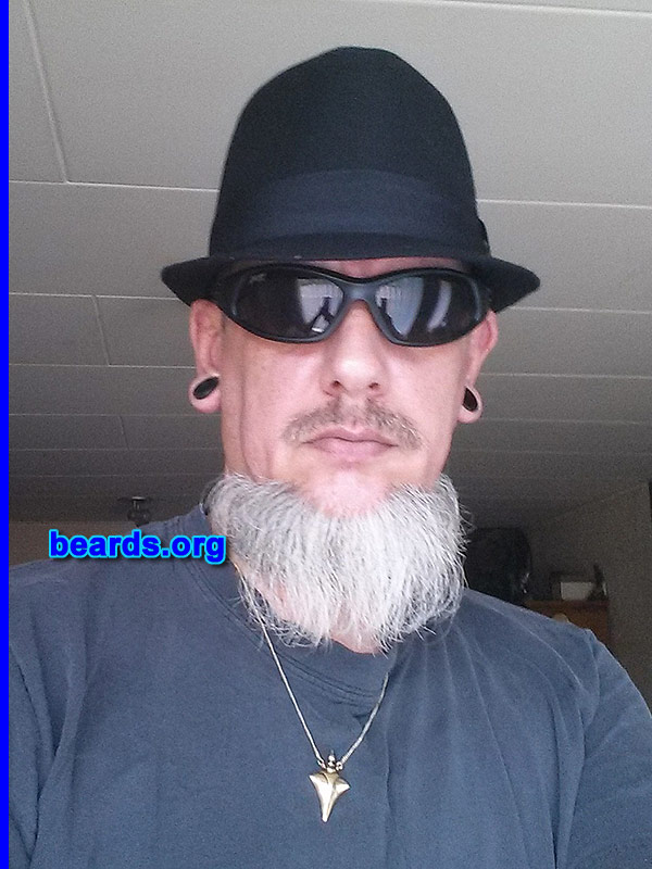 Edwin
Bearded since: 2012. I am a dedicated, permanent beard grower.

Comments:
Why did I grow my beard?  Looks awesome.

How do I feel about my beard?  Just starting this style..feels good to go on forever.
Keywords: goatee_mustache
