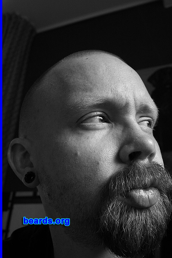 Jelle
Bearded since: 2002. I am a dedicated, permanent beard grower.

Comments:
Why did I grow my beard? Because I hate shaving.

How do I feel about my beard? I would like to have some more sideburns, but it's okay like how it is now.
Keywords: goatee_mustache