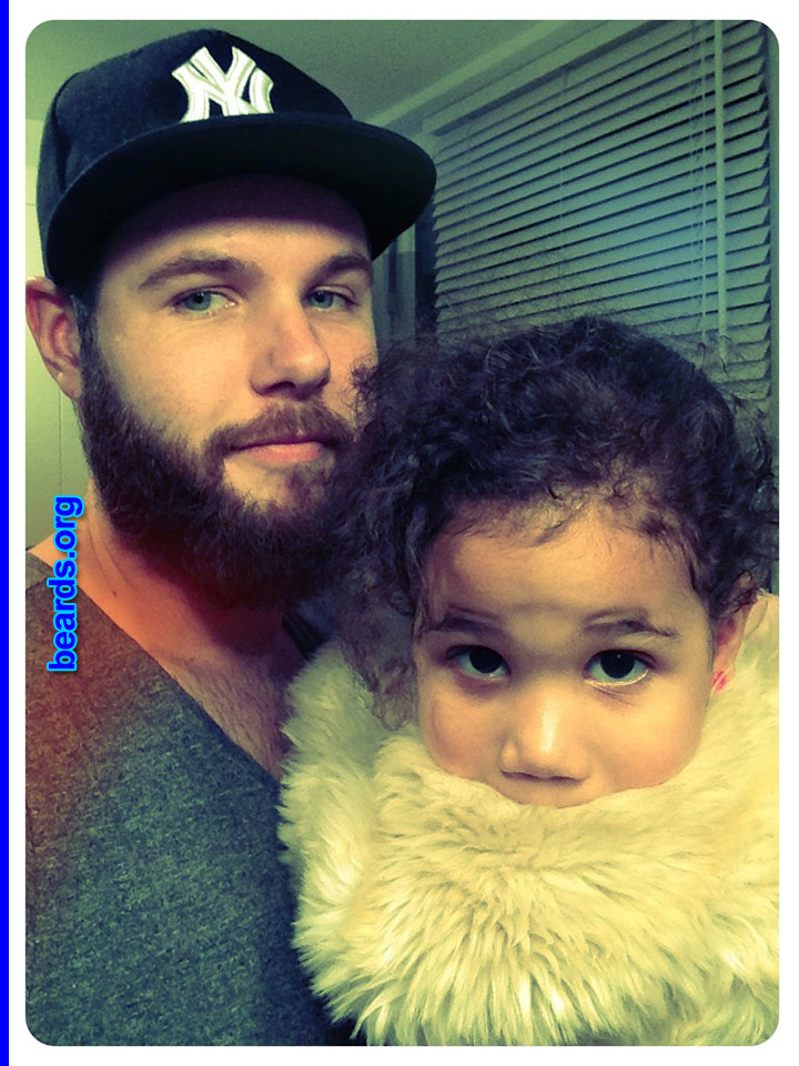Lee
I am an occasional or seasonal beard grower.

Comments:
Why did I grow my beard? A man without a beard is a woman...

How do I feel about my beard? Still in progress... (In the picture is my daughter Mia.  She wants to look like her dad.)
Keywords: full_beard