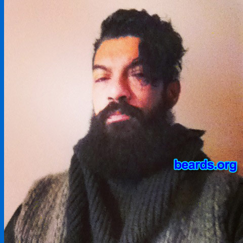 Ricardo A.
Bearded since: 2013. I am a dedicated, permanent beard grower.

Comments:
Why did I grow my beard? It's an honor to grow a beard.

How do I feel about my beard? Awesome.
Keywords: full_beard