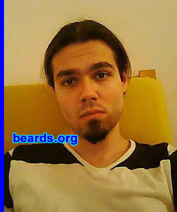 Valdemar
Bearded since: 2011. I am an occasional or seasonal beard grower.

Comments:
I grew my beard because it compliments my facial features.

How do I feel about my beard? I love it.
Keywords: goatee_only