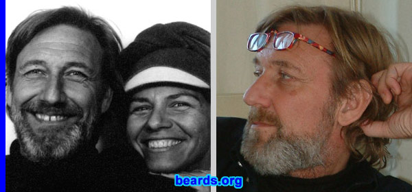 Willem
Bearded since: March 2005. I am an experimental beard grower.

Comments:
I grew my beard because she wanted me to...
It's great! Maintenance is very meditative, a daily pleasure and my girlfriend also enjoys lending a hand now and then (my eyes aren't as good as they used to be!). 
Keywords: full_beard