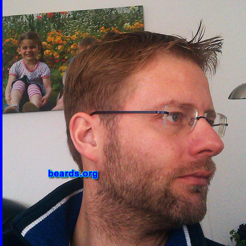 William
Bearded since: 2013.  I am an experimental beard grower.

Comments:
Why did I grow my beard? I wanted to try a different look and was curious if the "beardchange" was going to fit me. I never tried growing my beard before and I find it amazing to see the growth and changes on my face.

How do I feel about my beard? I like it.  It looks powerful.  It feels very masculine. It is really an upgrading of my face. I feel very comfortable with it!  My beard gives me a masculine feeling that I have never felt before and above that, my beard gives me a living feeling in my face. Awesome.
Keywords: full_beard