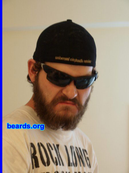 Roger
Bearded since: 2006.  I am a dedicated, permanent beard grower.

Comments:
I grew my beard because having a beard is epic.

How do I feel about my beard? I love my beard. I can look at it for hours and hours.
Keywords: full_beard