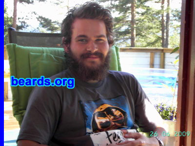 Roger
Bearded since: 2006.  I am a dedicated, permanent beard grower.

Comments:
I grew my beard because having a beard is epic.

How do I feel about my beard? I love my beard. I can look at it for hours and hours.
Keywords: full_beard