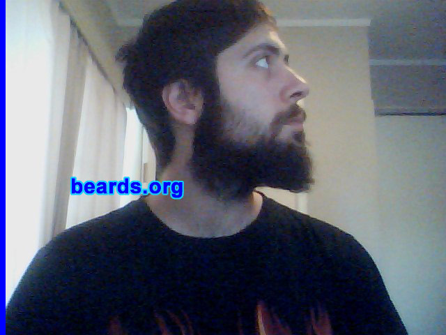 Jack H.
Bearded since: 2010. I am a dedicated, permanent beard grower.

Comments:
I wondered for years about how good my facial hair would be for growing a beard. I decided one day to confirm my suspicions.

How do I feel about my beard? I continue to grow my beard because I love how it looks and feels on my face.
Keywords: full_beard