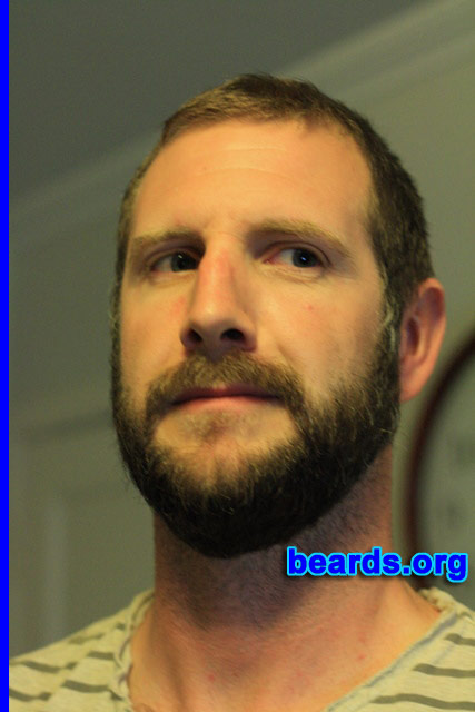 Matt F.
Bearded since: 2012. I am a dedicated, permanent beard grower.

Comments:
Why did I grow my beard? I'd wanted to do it for a while and one day while I was on leave, I just stopped shaving and I've never looked back!!

How do I feel about my beard? I freakin' love it!!
Keywords: full_beard