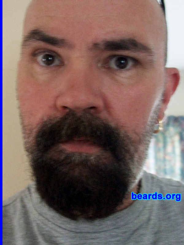 Pete
Bearded since: 1990.  I am a dedicated, permanent beard grower.

Comments:
I grew my beard because I love the feel look of facial hair.   Have tried lots of styles. Am on goatee at the moment, but my favorite is the full beard.

How do I feel about my beard?  Want it to be longer, but love it.
Keywords: goatee_mustache