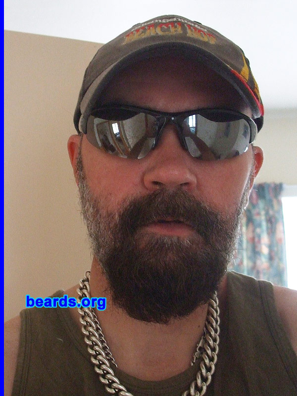 Pete
Bearded since: 1990. I am a dedicated, permanent beard grower.

Comments:
I grew my beard because I love the look and feel of a beard. Have always liked beards.

How do I feel about my beard? It's great.   I am wanting to get it to a decent length.
Keywords: full_beard