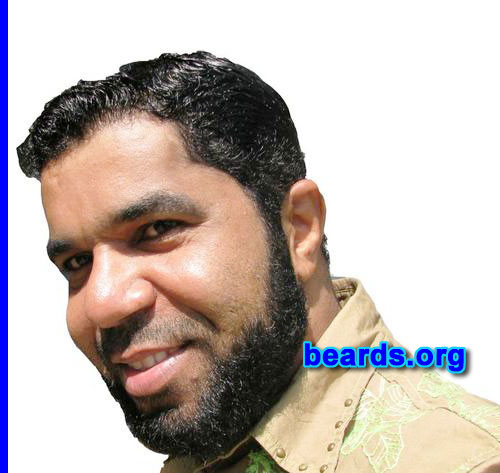 Nasser
Bearded since: 2010. I am an experimental beard grower.

Comments:
Why did I grow my beard? Growing beard is kind of a tradition and manhood.

How do I feel about my beard? I love having a beard.
Keywords: chin_curtain