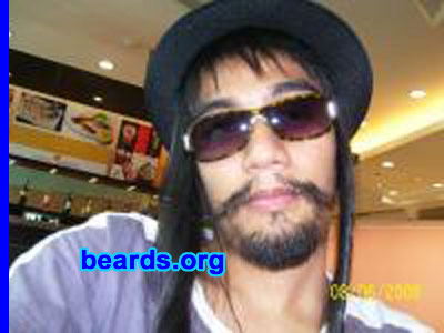 Yossi
Bearded since: 2007.  I am a dedicated, permanent beard grower.

Comments:
I grew my beard for spiritual reasons...

How do I feel about my beard?  Great!
Keywords: goatee_mustache