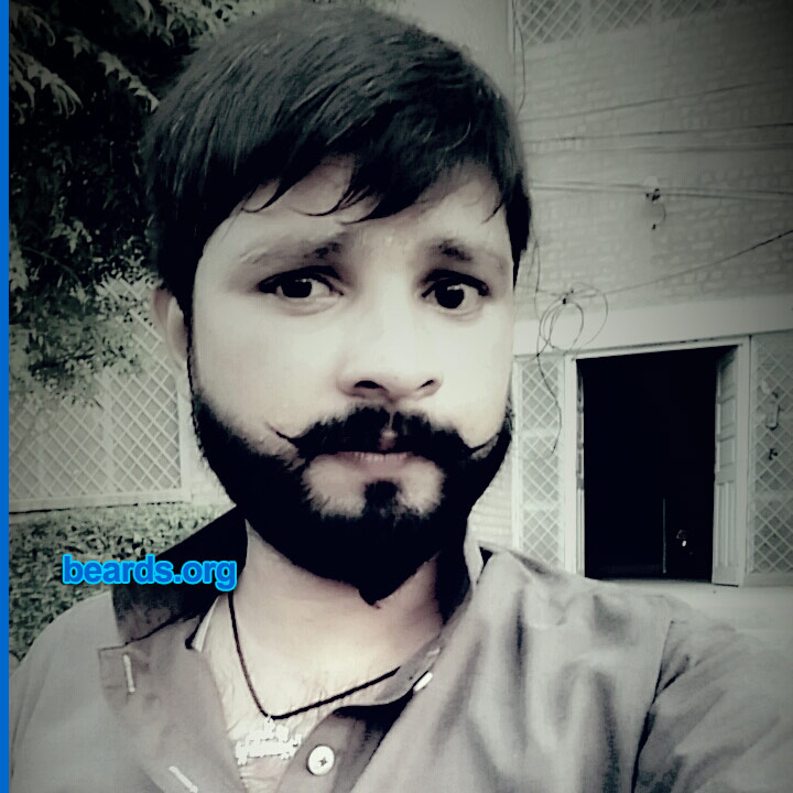 Mohsin K.
Bearded since: 2016.  I am an dedicated, permanent beard grower.

Comments:
Why did I grow my beard? Beard makes me comfortable and I feel like a responsible person with beard.  Simply said that I'm in a relationship with my beard.

How do I feel about my beard? I feel awesome and outstanding with my beard.
Keywords: full_beard