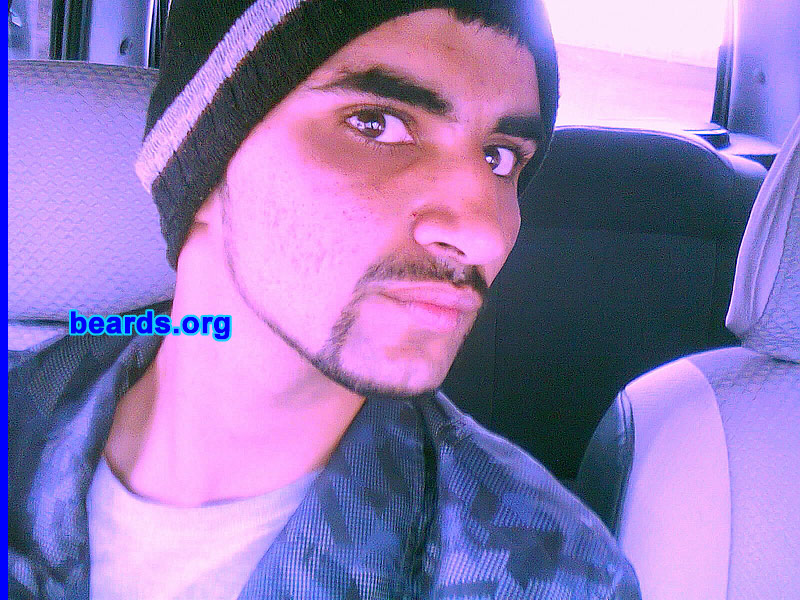 Nadeem K.
Bearded since: 2011. I am a dedicated, permanent beard grower.
Keywords: goatee_mustache