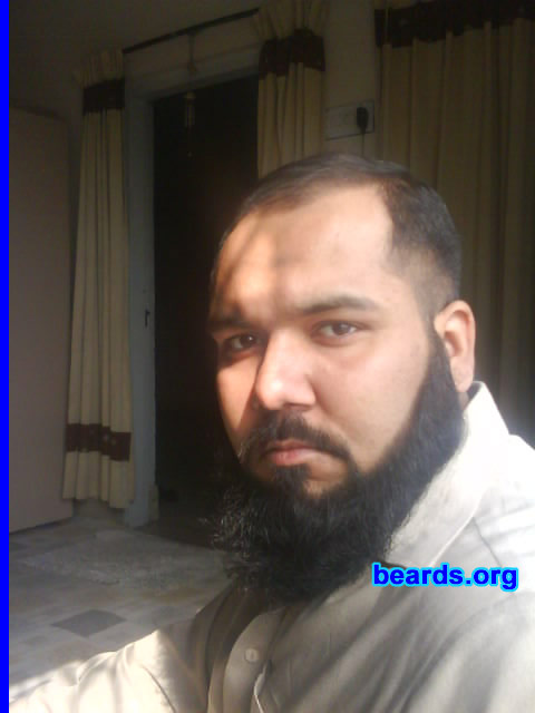 Shrjeel K.
Bearded since: 2000.  I am a dedicated, permanent beard grower.

Comments:
I grew my beard because a beard makes a person look much better.

How do I feel about my beard?  I feel great and happy.  I love my beard.
Keywords: full_beard