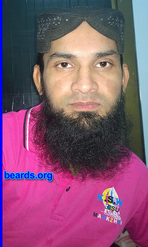 Shani S.
Bearded since: 2013. I am a permanent, dedicated beard grower.

Comments:
How do I feel about my beard?  Looks very nice Arabic style.
Keywords: chin_curtain
