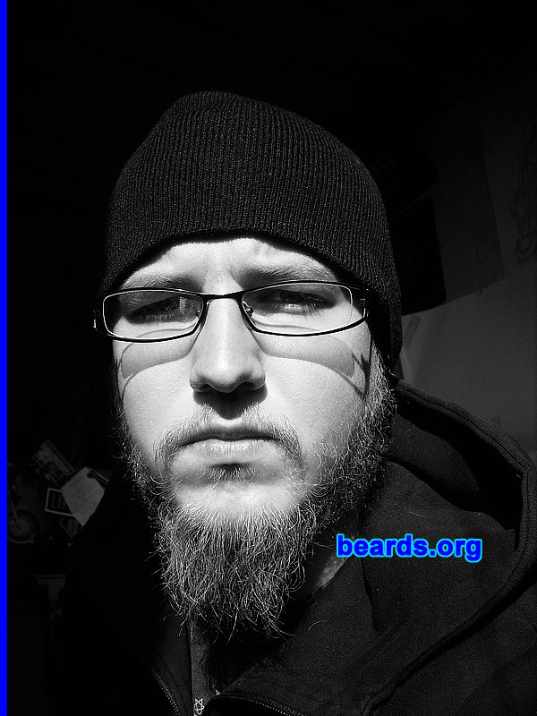 Adam
Bearded since: 2010. I am an experimental beard grower.

Comments:
I grew my beard because I always wanted to have one and see how I look like with it. While growing I liked it more and more.  So it becomes part of myself.

How do I feel about my beard? I love it!
Keywords: full_beard