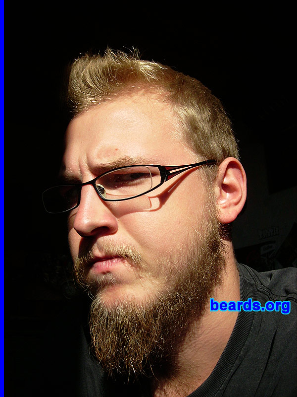 Adam
Bearded since: 2010. I am an experimental beard grower.

Comments:
I grew my beard because I always wanted to have one and see how I look like with it. While growing I liked it more and more.  So it becomes part of myself.

How do I feel about my beard? I love it!
Keywords: full_beard