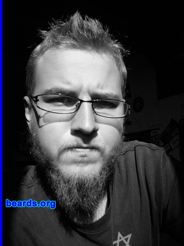 Adam
Bearded since: 2010. I am an experimental beard grower.

Comments:
I grew my beard because I always wanted to have one and see how I look like with it. While growing I liked it more and more.  So it becomes part of myself.

How do I feel about my beard? I love it!
Keywords: full_beard