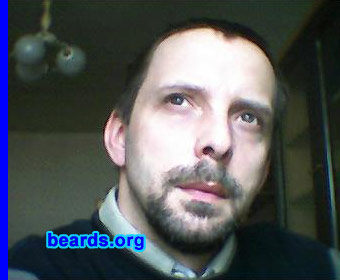 Dariusz Dominik
Bearded since: 2006. I am an experimental beard grower.

Comments:
I grew my beard because of curiosity.

How do I feel about my beard? I like it.
Keywords: goatee_mustache