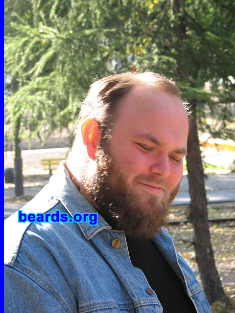 Jacek
Bearded since: 1998.  I am a dedicated, permanent beard grower.

Comments:
I grew my beard because I always wanted to have a beard just like my father.

How do I feel about my beard?  I like it.  I want to grow it much longer.
Keywords: full_beard