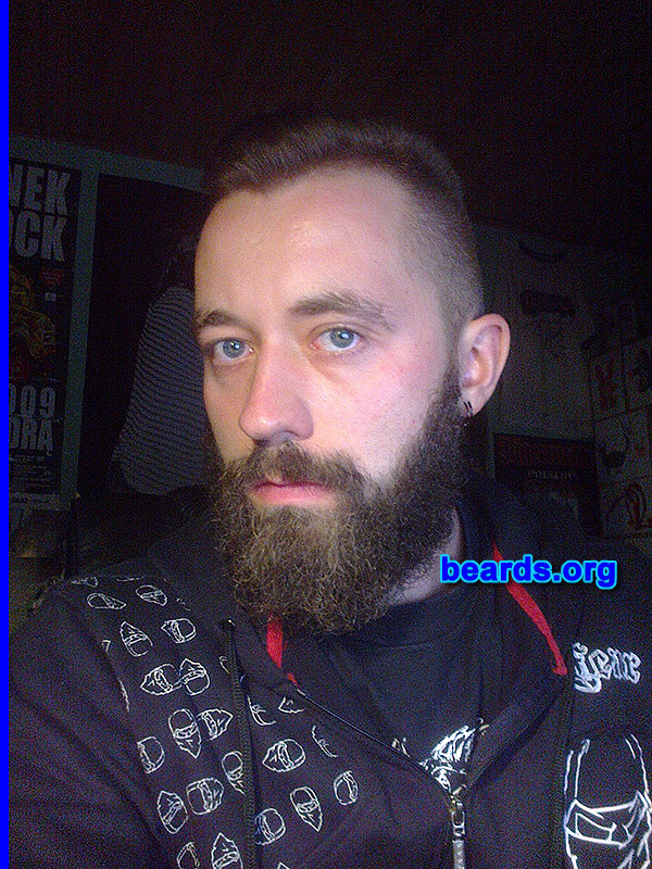 Peter
Bearded since: 2012. I am an experimental beard grower.

Comments:
Why did I grow my beard?  Because I'm a man.

How do I feel about my beard? Cooool.
Keywords: full_beard
