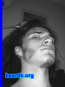 Robert Wiercioch
Bearded since: 2005.  I am an experimental beard grower.

I grew my beard because it looks good.

How do I feel about my beard? Original, good, and sexy.  :)
Keywords: goatee_only sideburns