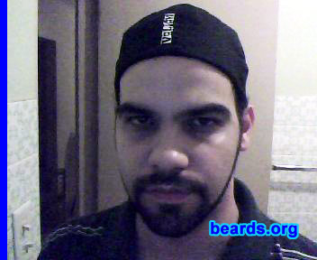 Gualbert
Bearded since: 2010.  I am an experimental beard grower.

Comments:
I grew a beard because I have had an interest in it for years. I have tried goatees, chin strips, and several experiments, but I had never tried the beard until recently. Although I'm a young guy, I'm a serious and reserved individual, so it also suits my personality.

How do I feel about my beard? I definitely like it but, being my first attempt, there is a lot of room for improvement. I'm considering shaving it off to regrow it in a different shape with a higher cheek line. Still, it's quite an experience and it alters your look considerably.
Keywords: full_beard