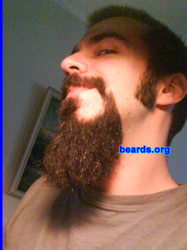 Fernando
Bearded since: 1997. I am a dedicated, permanent beard grower.

Comments:
I grew my beard because it always felt like the way to go.

How do I feel about my beard? Wish I could grow it more natural, but I have to sculpt it a bit.
Keywords: goatee_mustache