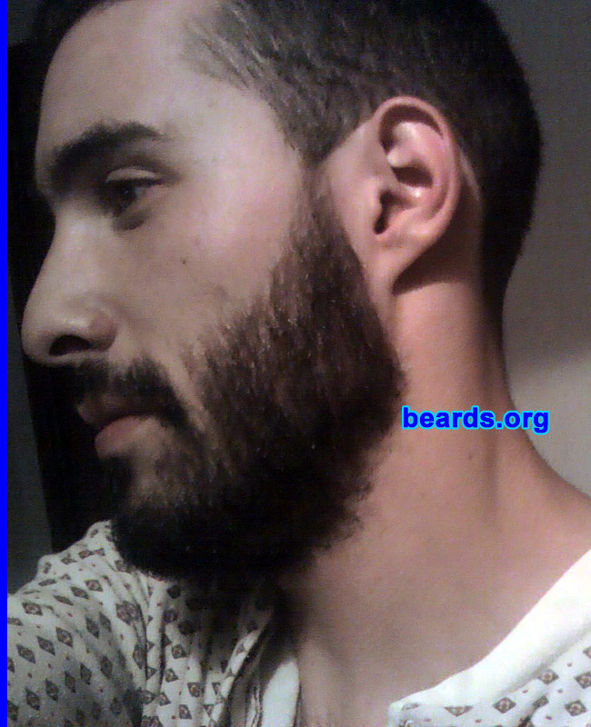 Tiago V.
Bearded since: 2009. I am a dedicated, permanent beard grower.

Comments:
I grew my beard because I think the beard shows the male side of man.

How do I feel about my beard? It brings me confidence.  I feel more masculine.
Keywords: full_beard