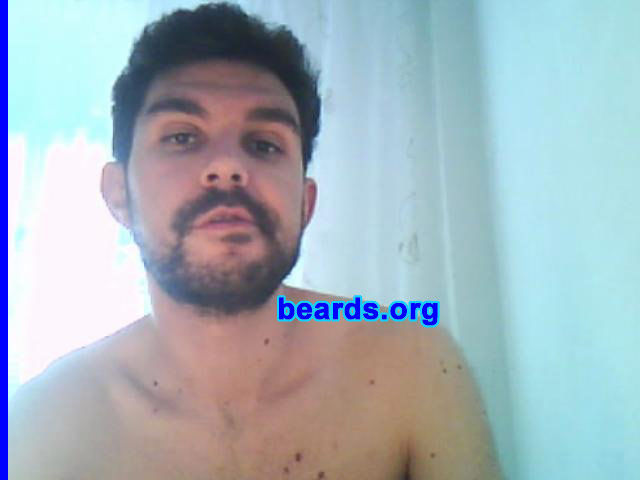 Alex
Bearded since: 2006.  I am a dedicated, permanent beard grower.

Comments:
I grew my beard because I like it.

How do I feel about my beard?  Not mature yet.
Keywords: full_beard