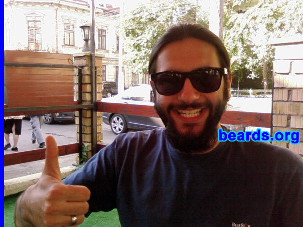 Andrei
Bearded since: 2009. I am a dedicated, permanent beard grower.

Comments:
I grew my beard because I CAN!

How do I feel about my beard? AWESOME!
Keywords: full_beard