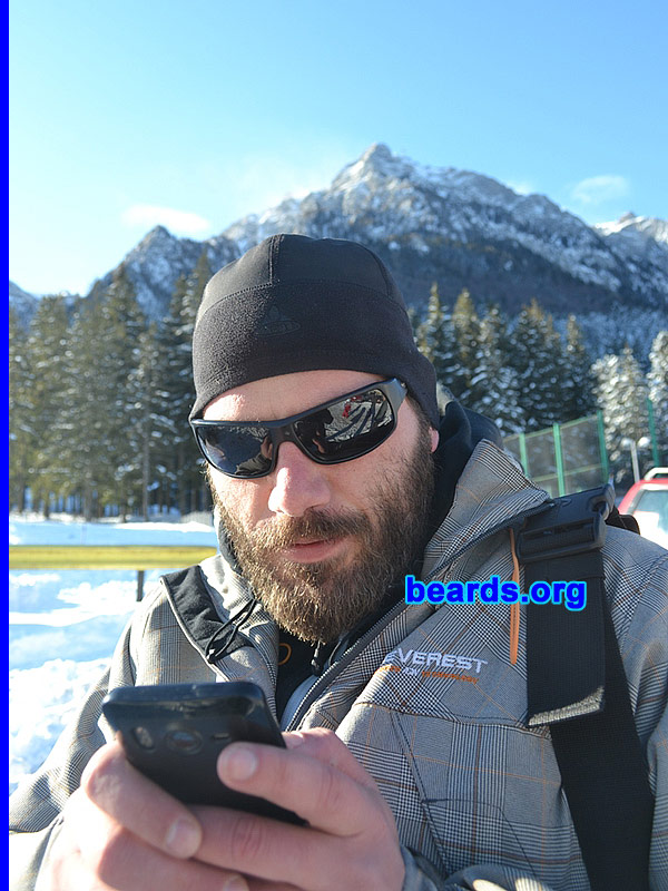 Stefan P.
Bearded since: 2010. I am an experimental beard grower.

Comments:
I grew my beard because I all I wanted was a beard and the right moment has arrived.

How do I feel about my beard? I love it!
Keywords: full_beard