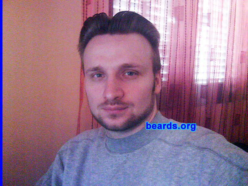 DuÅ¡an
I am a dedicated, permanent beard grower.

Comments:
I grew my beard because I always wanted to look older. And with the beard on my face, I really do...

How do I feel about my beard? It makes me feel powerful and less shy. 
Keywords: full_beard