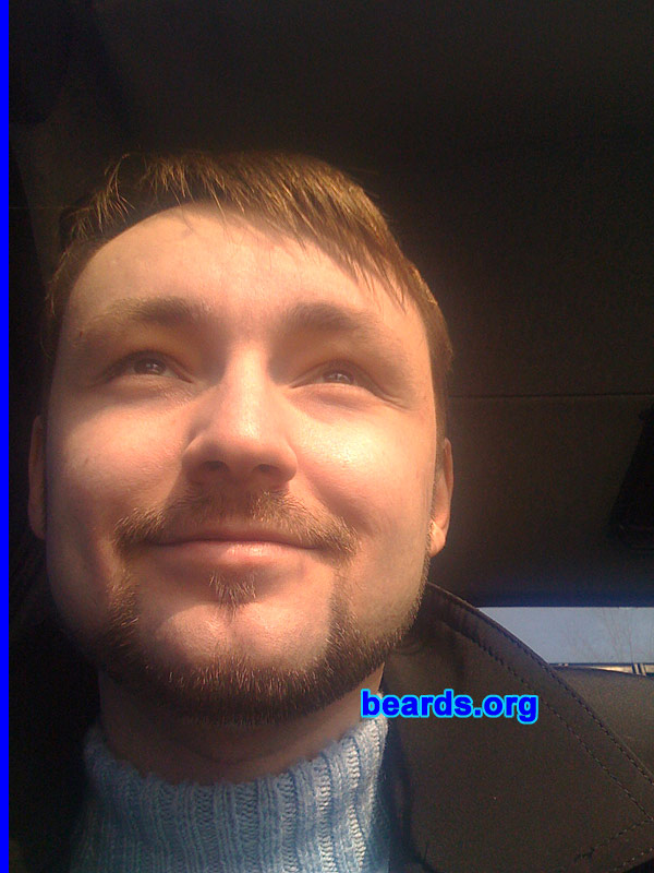Ruslan
Bearded since: 2009.  I am an experimental beard grower.

Comments:
I grew my beard because my friend asked me to try. "It's cool. It's real men's style," he said.

How do I feel about my beard?  I'm happy with it.  :)  Naturally, it's real men's style!
Keywords: full_beard