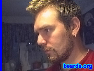 Ben
Bearded since: 1994.  I am a dedicated, permanent beard grower.

Comments:
I always knew I'd have a beard ever since I was a kid. I grow it because I can. It's nice and masculine, and I love being a man. 

How do I feel about my beard? Could be much thicker on the sides and cheeks. Otherwise, I'm completely happy with the mouth and chin area. 
Keywords: full_beard