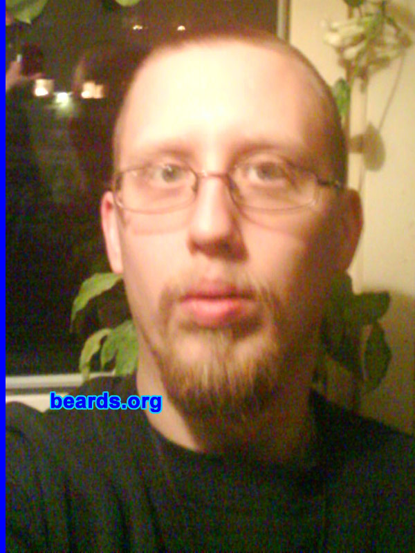 JÃ¶rgen
Bearded since: 2007.  I am an occasional or seasonal beard grower.

Comments:
I grew my beard because I like to have a nice beard.

How do I feel about my beard?  I like it, but I want it to be longer.
Keywords: goatee_mustache