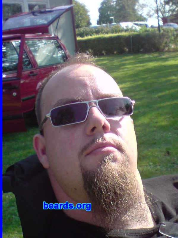 Jimmy
Bearded since: 2004.  I am a dedicated, permanent beard grower.

Comments:
I grew my beard because I like the appearance.

How do I feel about my beard? I love having a beard.
Keywords: goatee_mustache