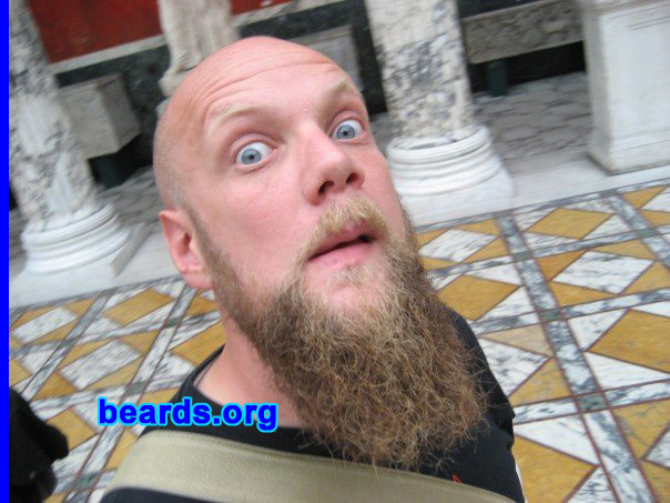 Kribba
Bearded since: 2001. I am a dedicated, permanent beard grower.

Comments:
I grew my beard because: "no beard = no man". I see the world through my beard.
Keywords: full_beard