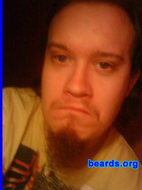 Mattias
Bearded since: 2011. I am an experimental beard grower.

Comments:
I grew my beard for fun and to see how it looks.

How do I feel about my beard? It's awesome!
Keywords: goatee_only