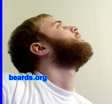 Per
Bearded since: 2006.  I am a dedicated, permanent beard grower.

Comments:
I grew my beard because I can't find any reason to shave it.

How do I feel about my beard?  Feels like it's my new friend.
Keywords: full_beard