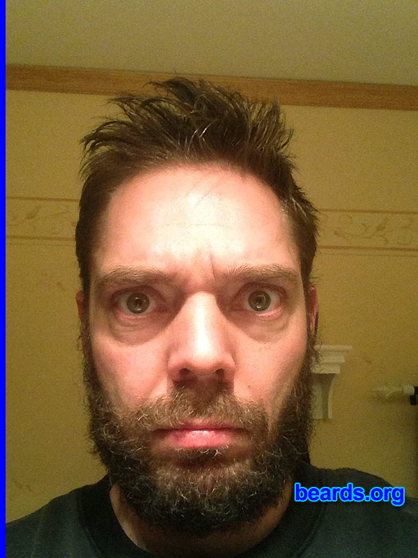 Thomas S.
Bearded since: 2013. I am an occasional or seasonal beard grower.

Comments:
Why did I grow my beard? One day I just felt like growing a beard.  And it feels awesome.

How do I feel about my beard? Needs to grow faster.
Keywords: full_beard